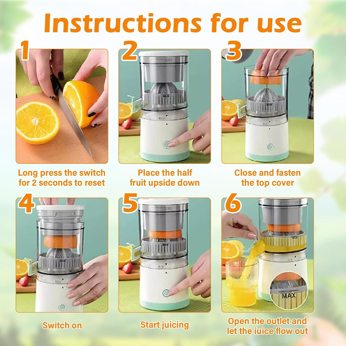 EXPRIMIDOR DE NARANJA ELECTRICO - ENVIO GRATIS
